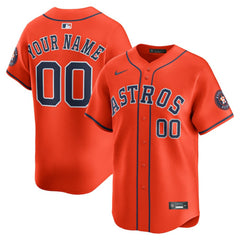 Houston Astros Nike Alternate Limited Custom Jersey - MLB Jerseys