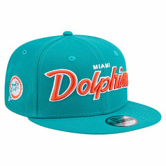 Miami Dolphins Youth Main Script 9FIFTY Snapback Hat | NFL US