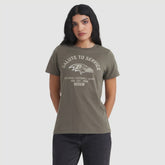 Baltimore Ravens Women's 2025 Salute to Service Sideline T-Shirt | NFL Hot