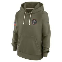 Atlanta Falcons Women's 2025 Salute to Service Sideline Standard Issue Dri-FIT Hoodie | NFL US