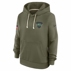 New York Jets Women's 2025 Salute to Service Sideline Standard Issue Dri-FIT Hoodie | NFL Near me