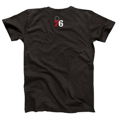 Heather Black Philadelphia 76ers NBALab x Hyperfly Unisex Year of the Snake Lunar New Year Collection T-Shirt | NBA