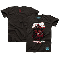 Heather Black Houston Rockets NBALab x Hyperfly Unisex Year of the Snake Lunar New Year Collection T-Shirt | NBA