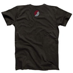 Heather Black Portland Trail Blazers NBALab x Hyperfly Unisex Year of the Snake Lunar New Year Collection T-Shirt | NBA