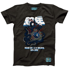 Heather Black Minnesota Timberwolves NBALab x Hyperfly Unisex Year of the Snake Lunar New Year Collection T-Shirt | NBA