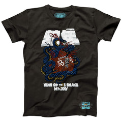Heather Black San Antonio Spurs NBALab x Hyperfly Unisex Year of the Snake Lunar New Year Collection T-Shirt | NBA