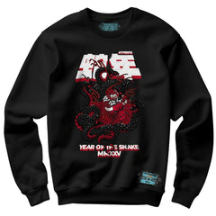 Black Chicago Bulls NBALab x Hyperfly Unisex Year of the Snake Lunar New Year Collection Sweatshirt | NBA