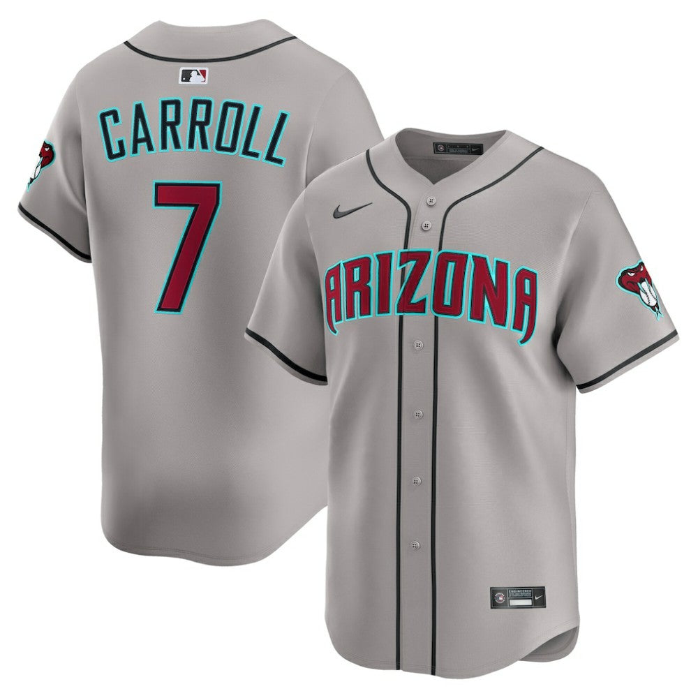 Corbin Carroll Arizona Diamondbacks Nike Road Limited Player Jersey - MLB Jerseys