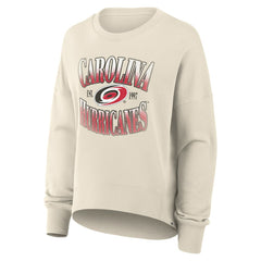Carolina Hurricanes Fanatics Women's Oversized Slice Pullover Sweatshirt - NHL Sweatshirts