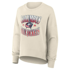 Columbus Blue Jackets Fanatics Women's Oversized Slice Pullover Sweatshirt - NHL Sweatshirts