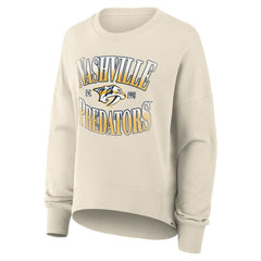 Nashville Predators Fanatics Women's Oversized Slice Pullover Sweatshirt - NHL Sweatshirts
