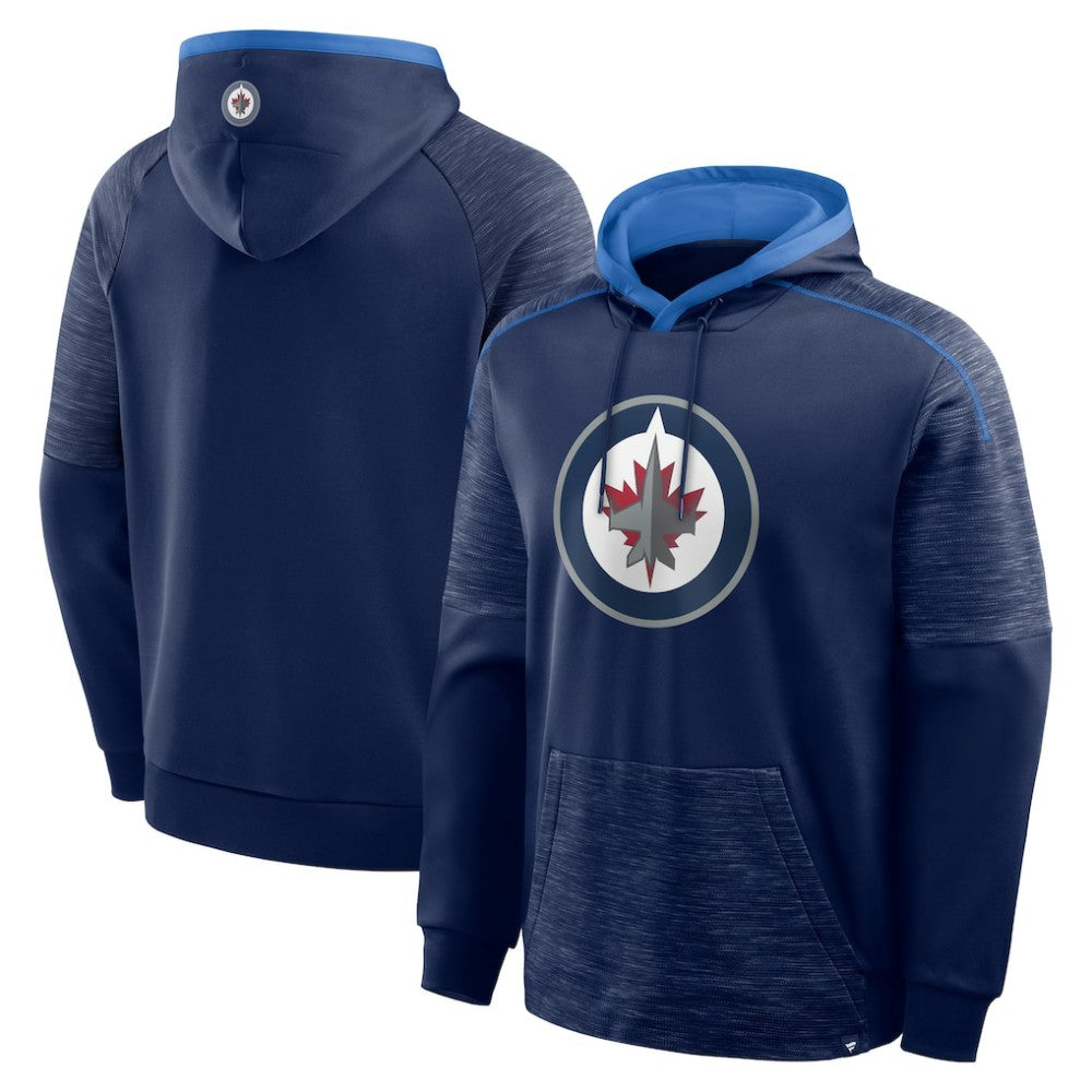 Winnipeg Jets Fanatics Goaltender Defender Pullover Hoodie - NHL Hoodies