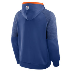 Edmonton Oilers Fanatics Goaltender Defender Pullover Hoodie - NHL Hoodies