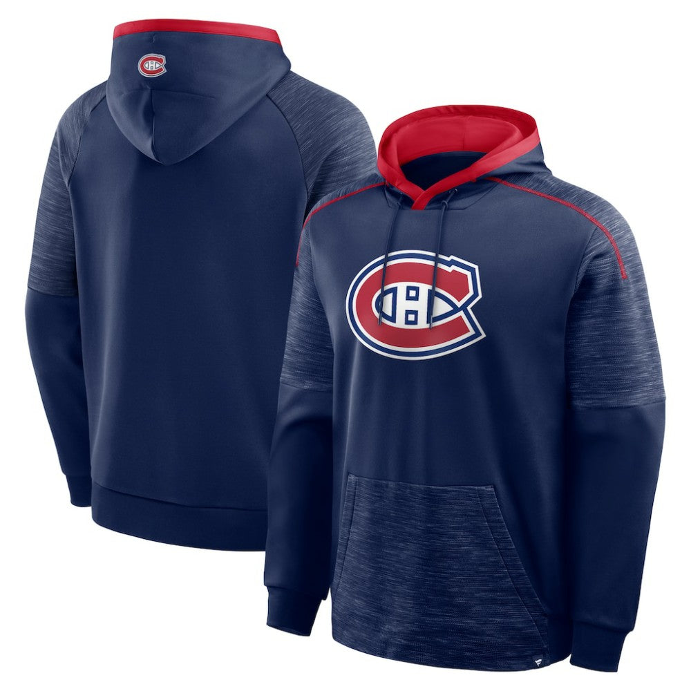 Montreal Canadiens Fanatics Goaltender Defender Pullover Hoodie - NHL Hoodies