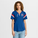 New York Rangers Fanatics Women's Offside Athena T-Shirt - NHL T-shirts