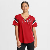 New Jersey Devils Fanatics Women's Offside Athena T-Shirt - NHL T-shirts