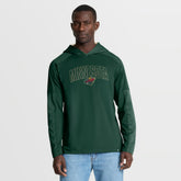 Minnesota Wild Fanatics Penalty Shot Long Sleeve Hoodie T-Shirt - NHL T-shirts