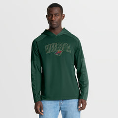 Minnesota Wild Fanatics Penalty Shot Long Sleeve Hoodie T-Shirt - NHL T-shirts