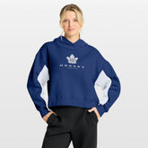 Toronto Maple Leafs Fanatics Women's Back Check Boxy Hoodie - NHL Hoodies