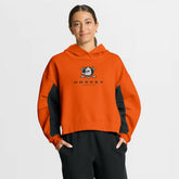 Anaheim Ducks Fanatics Women's Back Check Boxy Hoodie - NHL Hoodies