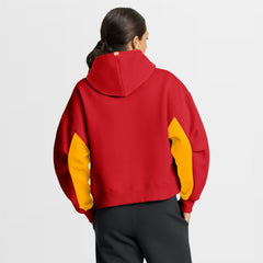Calgary Flames Fanatics Women's Back Check Boxy Hoodie - NHL Hoodies