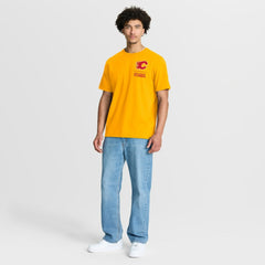 Calgary Flames Fanatics Crash The Net Legacy T-Shirt - NHL T-shirts