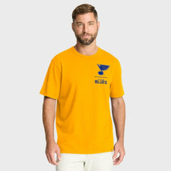 St. Louis Blues Fanatics Crash The Net Legacy T-Shirt - NHL T-shirts