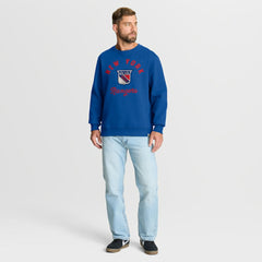 New York Rangers Fanatics Vintage Stickler Sweatshirt - NHL Sweatshirts