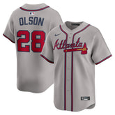 Matt Olson Atlanta Braves Nike Road Limited Player Jersey - MLB Jerseys