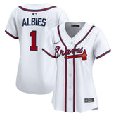 Ozzie Albies Atlanta Braves Nike Women's Home Limited Player Jersey - MLB Jerseys
