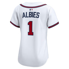 Ozzie Albies Atlanta Braves Nike Women's Home Limited Player Jersey - MLB Jerseys