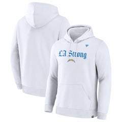 Los Angeles Chargers Unisex LA Strong Premium Fleece Pullover Hoodie | NFL Outlet