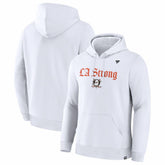 Anaheim Ducks Fanatics Unisex LA Strong Premium Fleece Pullover Hoodie - NHL Hoodies