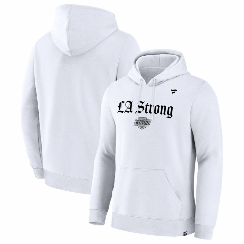 Los Angeles Kings Fanatics Unisex LA Strong Premium Fleece Pullover Hoodie - NHL Hoodies