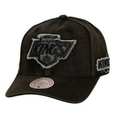 Los Angeles Kings Mitchell & Ness Downtown Snow Wash Pro-Crown Adjustable Hat - NHL Hats