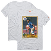 Bo Jackson Kansas City Royals Homage 1987 Topps Baseball Card Player T-Shirt - MLB T-shirts