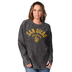 San Diego Padres G-III 4Her by Carl Banks Women's Comfy Cord Pullover Sweatshirt - MLB Pullover