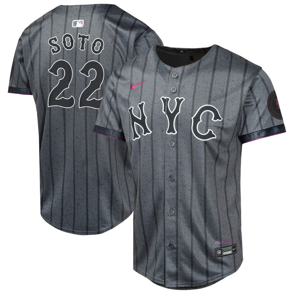 Juan Soto New York Mets Nike Youth City Connect Limited Jersey - MLB Jerseys