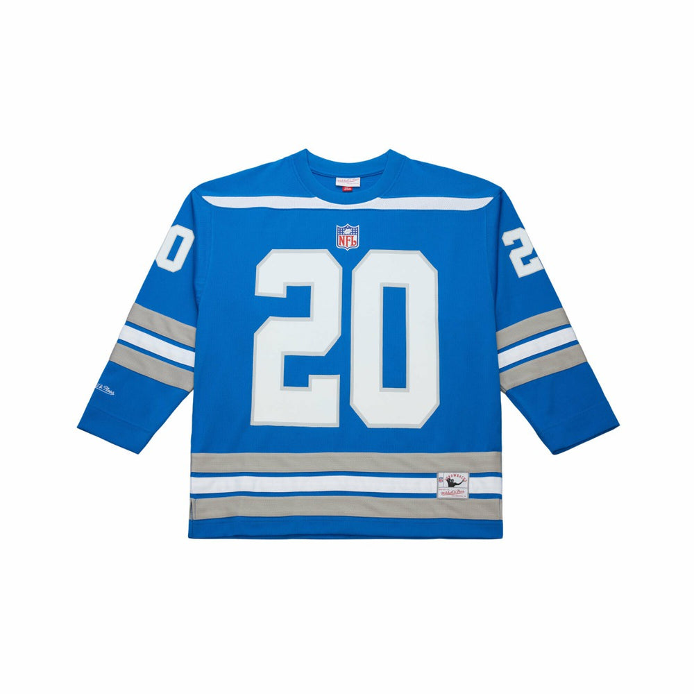 Detroit Lions Barry Sanders Maxxed Out Fashion Hockey Jersey | NFL Outlet