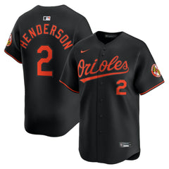 Gunnar Henderson Baltimore Orioles Nike Alternate Limited Player Jersey - MLB Jerseys