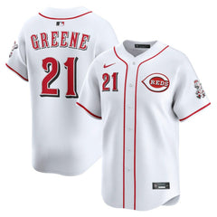 Hunter Greene Cincinnati Reds Nike Home Limited Player Jersey - MLB Jerseys