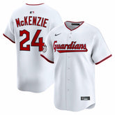 Triston McKenzie Cleveland Guardians Nike Home Limited Player Jersey - MLB Jerseys