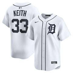 Colt Keith Detroit Tigers Nike Home Limited Player Jersey - MLB Jerseys