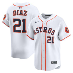 Yainer Diaz Houston Astros Nike Home Limited Player Jersey - MLB Jerseys