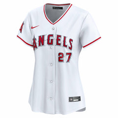 Mike Trout Los Angeles Angels Nike Women's Home Limited Player Jersey - MLB Jerseys
