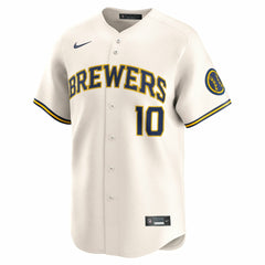 Sal Frelick Milwaukee Brewers Nike Home Limited Player Jersey - MLB Jerseys