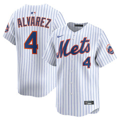 Francisco Alvarez New York Mets Nike Home Limited Player Jersey - MLB Jerseys