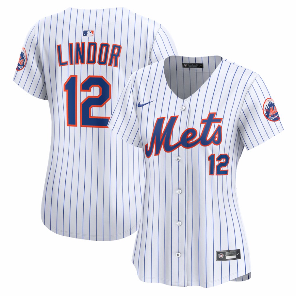 Francisco Lindor New York Mets Nike Women's Home Limited Jersey - MLB Jerseys