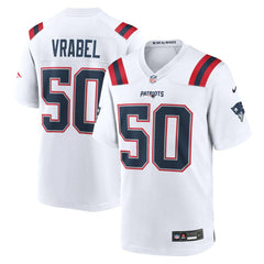 New England Patriots Mike Vrabel Retired Player Game Jersey | NFL Hot