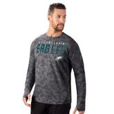 Philadelphia Eagles MSX by Michael Strahan Performance Camo Long Sleeve T-Shirt | NFL Online